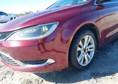 2015 Chrysler 200 Limited z USA, uszkodzony, nr VIN 1C3CCCAB6FN714737